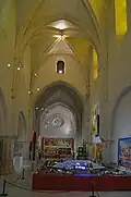 L'église est désormais utilisée pour des expositions temporaires.