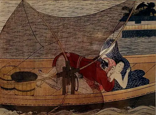 Dans la barque (v. 1770) Coll. Privée, France