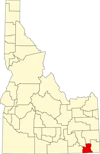 Localisation de Comté de Franklin(Franklin County)