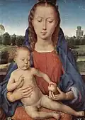 La Vierge et l'Enfant, Berlin (43&nbsp;×&nbsp;31&nbsp;cm).Florence