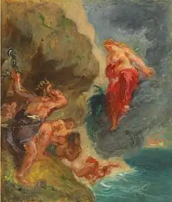 Eugène Delacroix Junon et Éole 1856