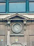 Horloge située à l'extérieur