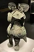 Chouette de Fu Hao, bronze, dynastie Shang.