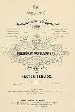 Image illustrative de l’article Traité d'instrumentation et d'orchestration