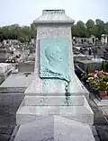 Tombeau d'Alphonse Kirchhoffer, au cimetière de Montrouge.