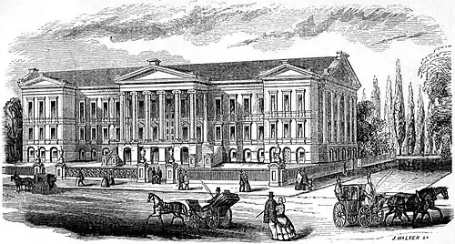 Illustration de sa conception, 1854