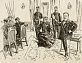 En 1895, un tribunal militaire condamne la reine Liliʻuokalani pour haute trahison à cause de son rejet du traité de libre-échange de 1875.