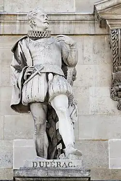 Étienne Dupérac (1857), Paris, palais du Louvre.