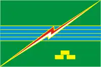 Drapeau de Elektrogorsk
