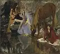 Degas, Portrait de Mlle Fiocre dans le ballet « La Source » (Brooklyn Museum, 1867-1868)