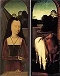 Diptyque de l'allégorie du véritable amour, entre 1485 et 1490[13].