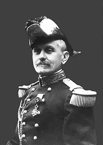 Le général Maunoury en 1914.