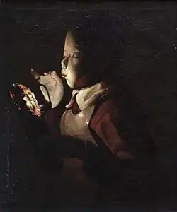 Le Souffleur à la lampe, vers 1640 – Musée des Beaux-Arts de Dijon.