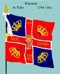 régiment de Lally de 1744 à 1762