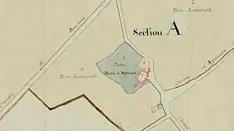 Ferme d'Azincourt - époque du Consutat français vers 1800