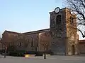 L'église vue de profil.