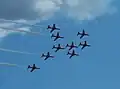 Red Arrows en 2009