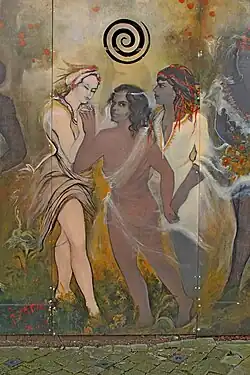 Les trois Grâces.