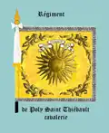 régiment de Poly cavalerie, avers