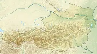 voir sur la carte d’Autriche