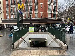 L'accès no&nbsp;2 « Boulevard Ney ».
