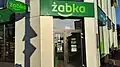 Une boutique Żabka
