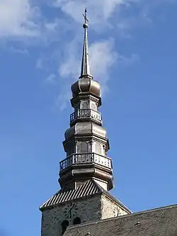 Détail du clocher.