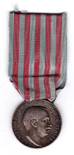 Image illustrative de l’article Médaille commémorative des campagnes de Libye