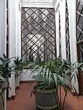 Patio à l'étage.
