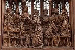 Détail du retable