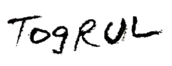 signature de Togroul Narimanbekov