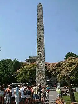 L'obélisque muré de Constantinople.