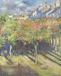 Les Tilleuls à Poissy Claude Monet, 1882
