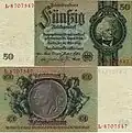 50 RM (David Hansemann)
