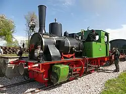 La 020T Henschel no&nbsp;5844 "Christiane" du Chemin de fer touristique du Rhin à Noyelles en 2026.