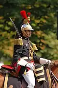 Capitaine de la Garde républicaine à cheval.