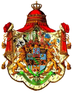 Description de l'image Coat_of_arms_of_Wettin_House_Albert_Line.png.