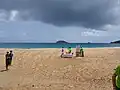 Remise des récompenses de la trace du glouglou (15 juin 2025) sur la plage de Rifflet.