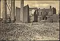 Ruines à Columbia en Caroline du Sud, vers 1865.