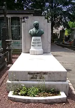 Tombe de Gustave Delory.