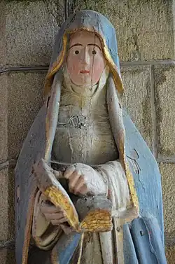 Statue de Françoise d'Amboise.