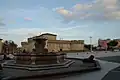 Fontaine des Canards et Rocca Roveresca