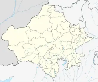 Voir sur la carte administrative du Rajasthan