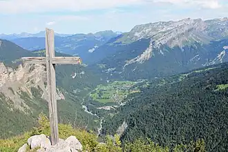 Sixt depuis le Collet d'Anterne.