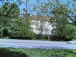 L'hôpital vu de Nordenskiöldinkatu.