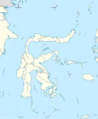 Voir sur la carte administrative de Célèbes