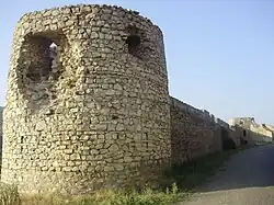 Une des tours de la forteresse