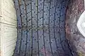 Toit peint de la chapelle Saint Denis
