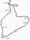 Tracé originel de 15 Kilomètres