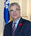 Jean-Marc Fournier est député de 1994 à 2008 dans Châteauguay pour le Parti libéral du Québec.